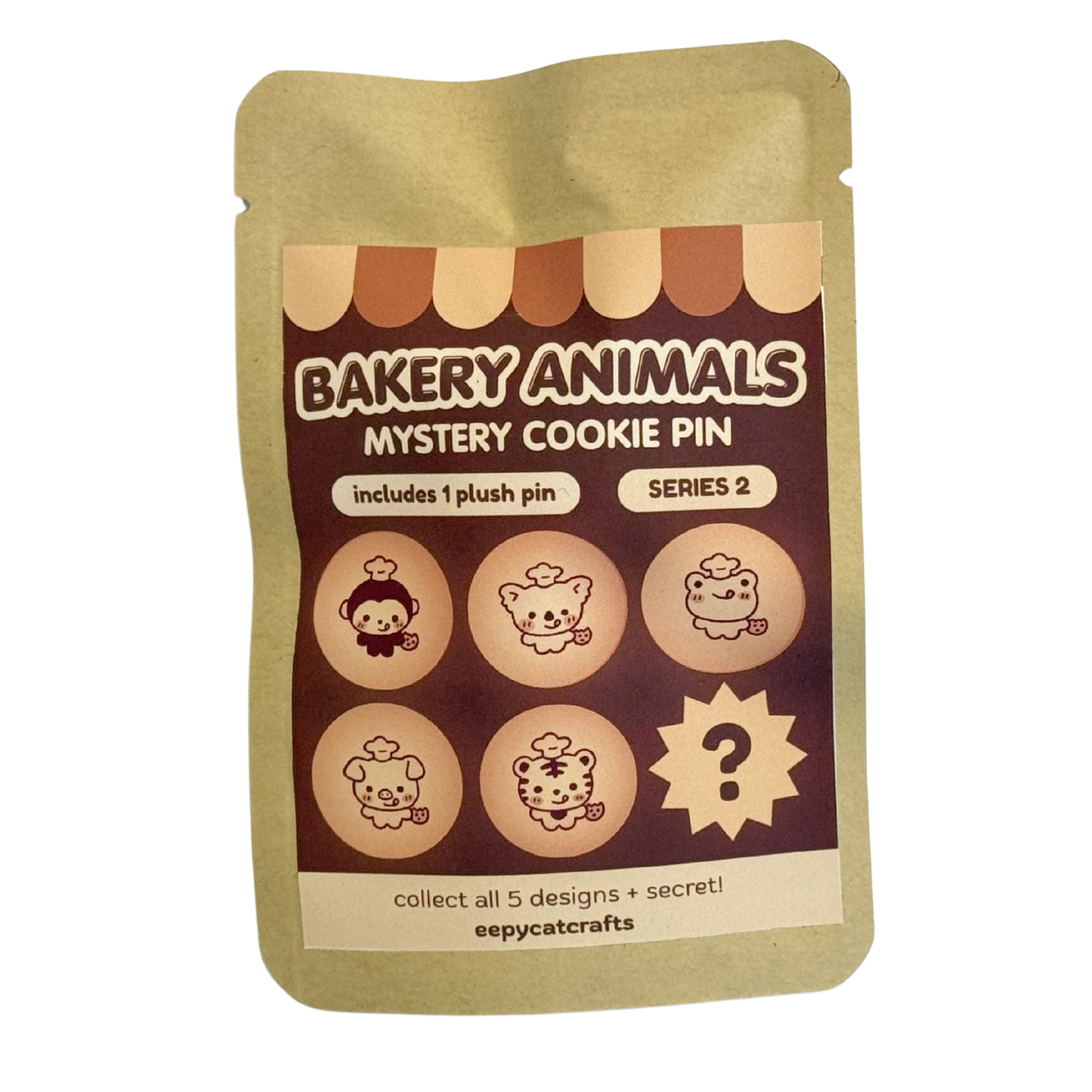 Bakery Animals Pin Blind Bag (SERIES 1 & 2)