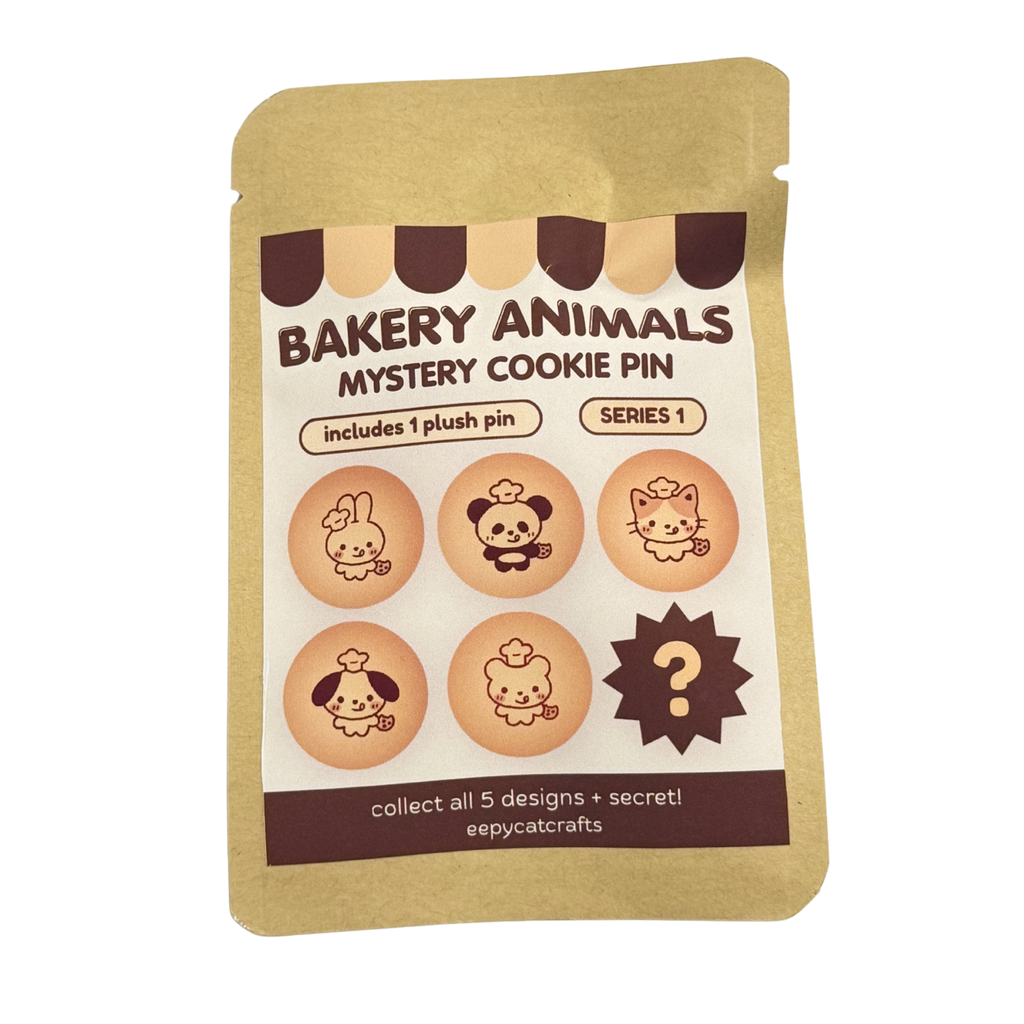 Bakery Animals Pin Blind Bag (SERIES 1 & 2)