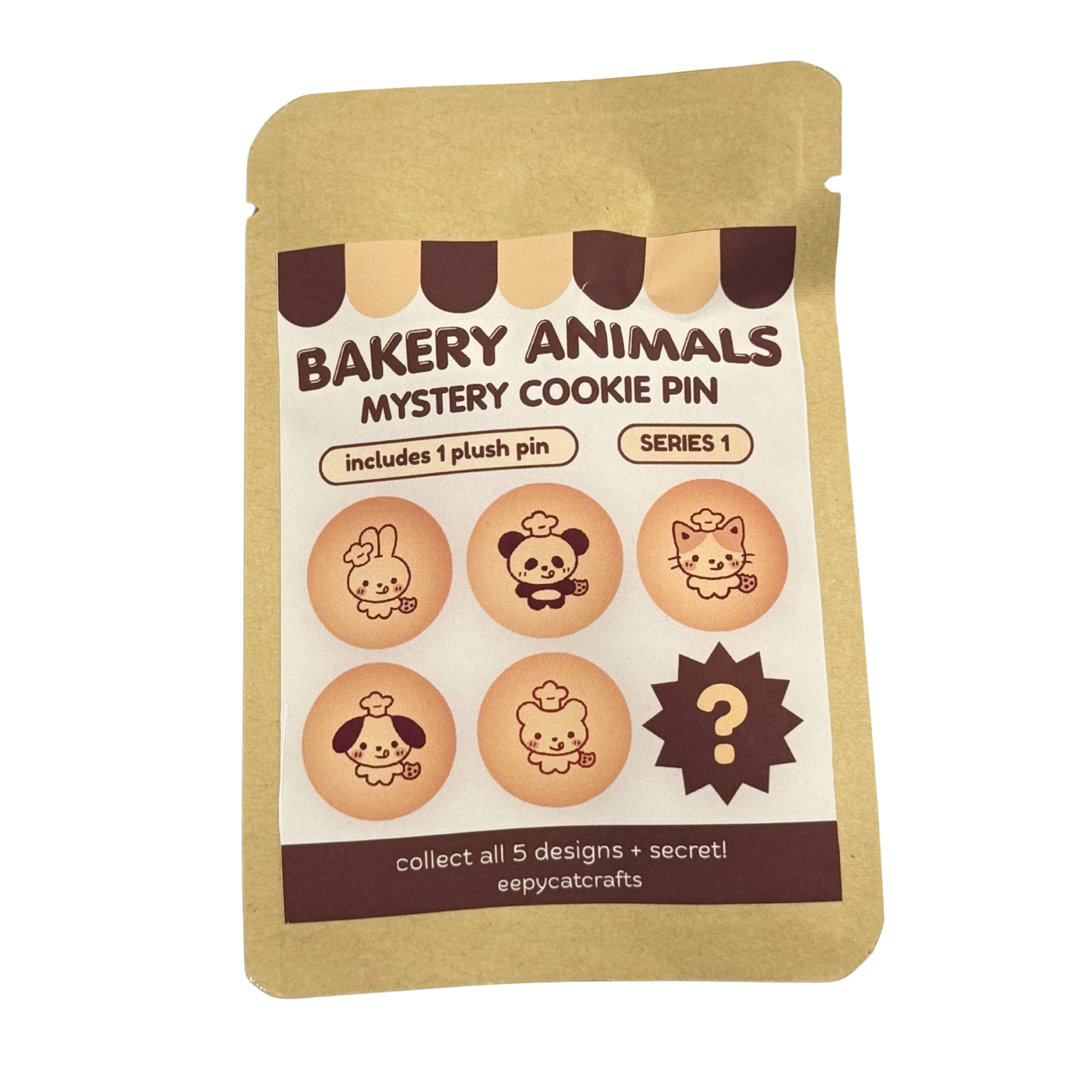 Bakery Animals Pin Blind Bag (SERIES 1 & 2)