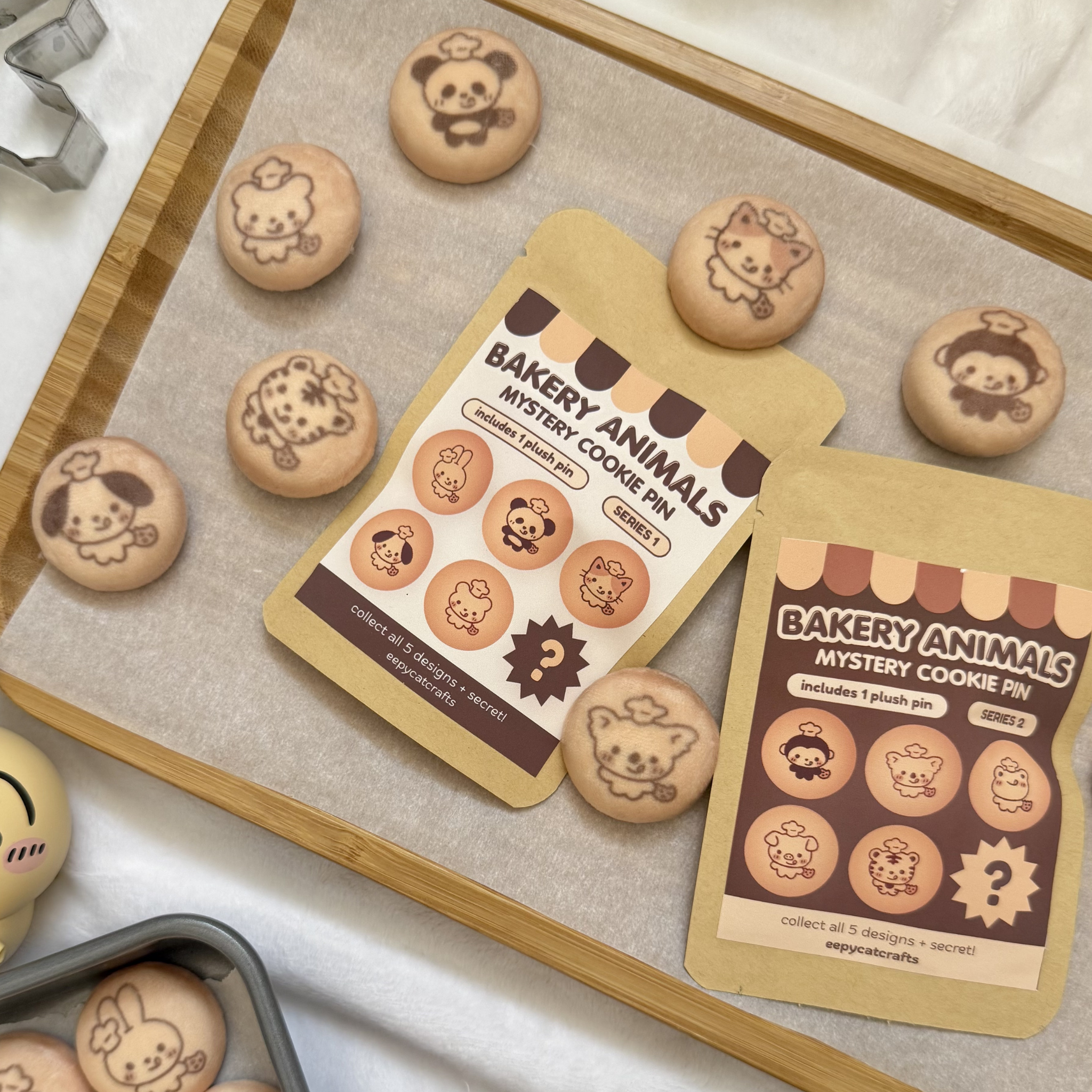 Bakery Animals Pin Blind Bag (SERIES 1 & 2)