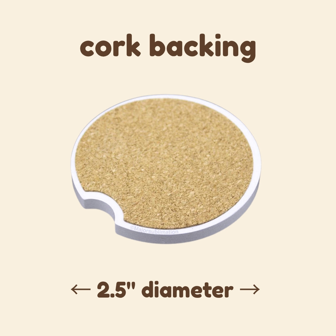 Bunny Ceramic Car Coasters