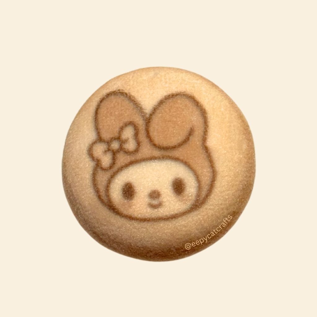 Pink Bunny Plush Cookie
